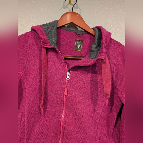 Women's UNDER ARMOUR STORM zip up hoodie size medium - Picture 2 of 6
